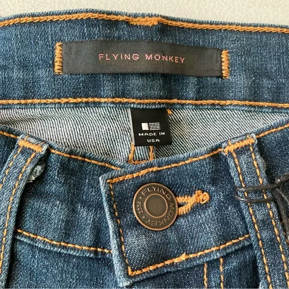 Flying Monkey Skinny Blue Jeans | Style # L7317M & Cut #759A | NWT - Picture 5 of 10